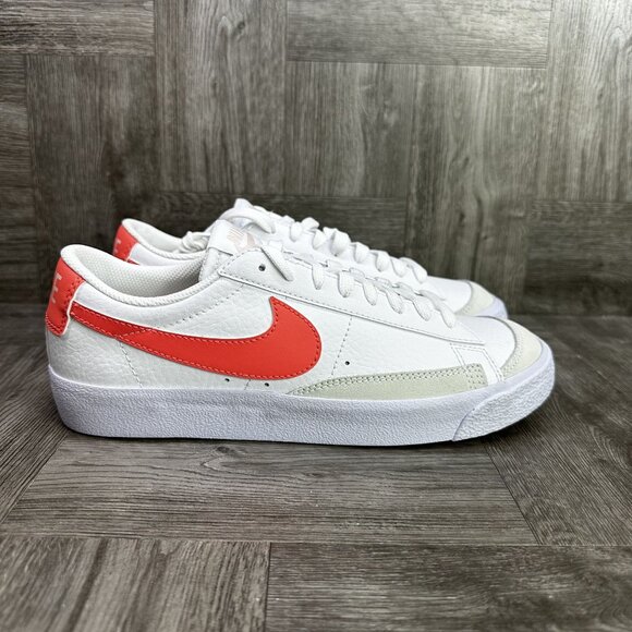 Nike Blazer Low Youth 6.5y/Women's size 8 White Casual Shoes DA4074-130 - Picture 1 of 8